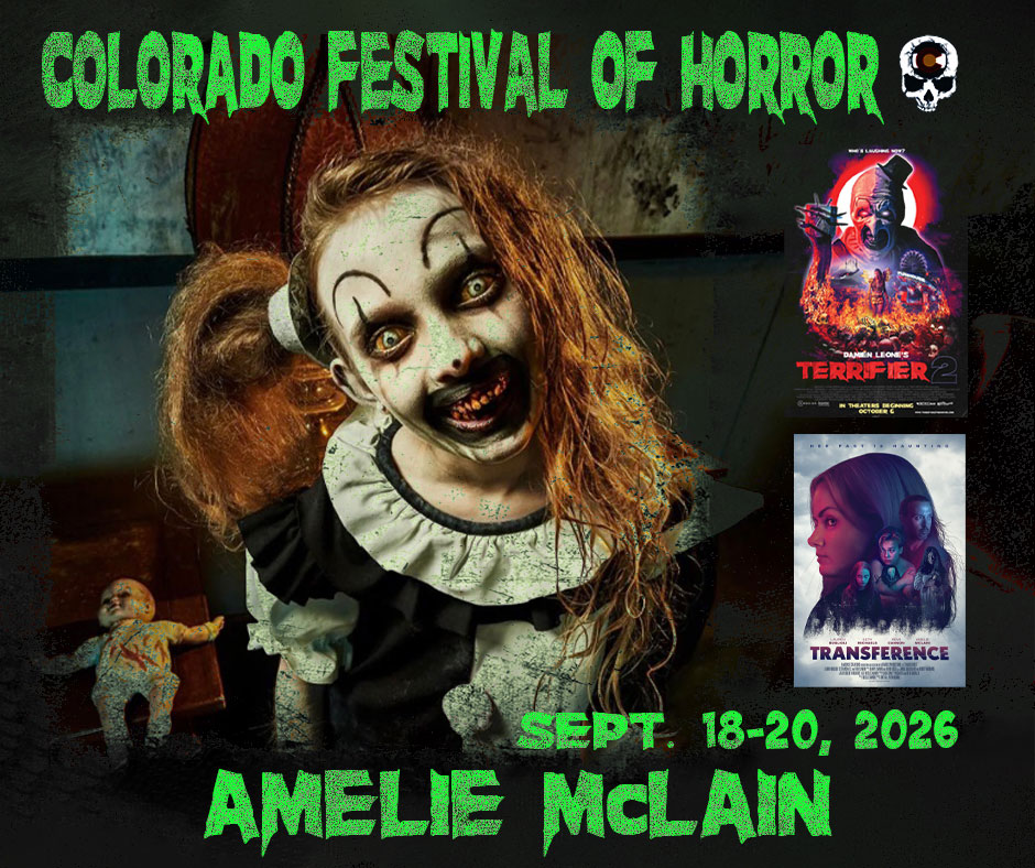 picture of Amelie McLain in her movies like Terrifier